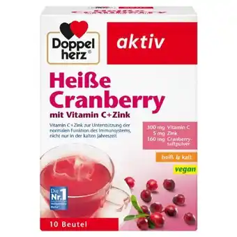 dm Doppelherz Heiße Cranberry Aktiv Angebot