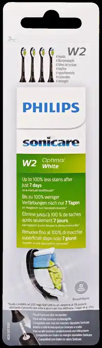 dm Philips Aufsteckbürsten sonicare W2 Optimal White weiß Angebot