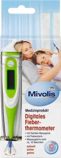 dm Mivolis Digitales Fieberthermometer Angebot