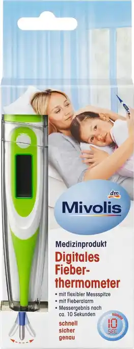 dm Mivolis Digitales Fieberthermometer Angebot