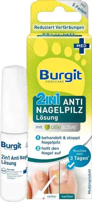 dm Burgit Nagelpilz Entferner 2in1 Lösung Angebot