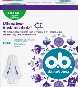 dm O.B. Extra Protect Tampons Angebot