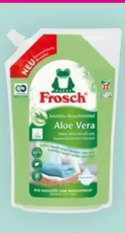 Bipa Frosch Sensitiv-Waschmittel Aloe Vera Angebot