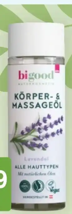 Bipa bi good Körper-Massageöl Lavendel Angebot