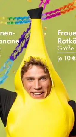 TEDi Erwachsenenkostüm Banane Angebot