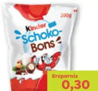 ADEG Ferrero Kinder Schokobons Angebot