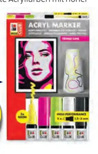 Hofer Acryl-Marker Angebot