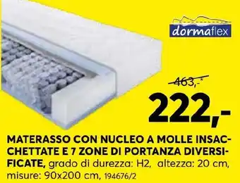 Rutar Materasso con nucleo a molle insac- chettate e 7 zone di portanza diversi- ficate Angebot