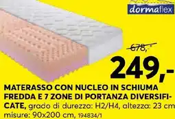 Rutar Materasso con nucleo in schiuma fredda e 7 zone di portanza diversifi- cate Angebot