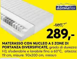 Rutar Materasso con nucleo a 5 zone di portanza diversificate Angebot