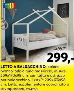 Rutar Letto a baldacchino Angebot