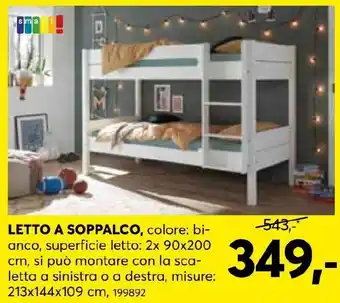 Rutar Letto a soppalco Angebot