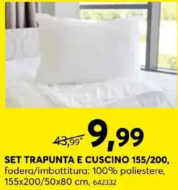 Rutar Set trapunta e cuscino 155/200 Angebot