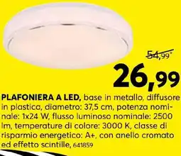 Rutar Plafoniera a led Angebot