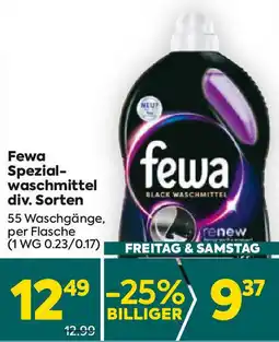 Billa Fewa Spezial- waschmittel Angebot