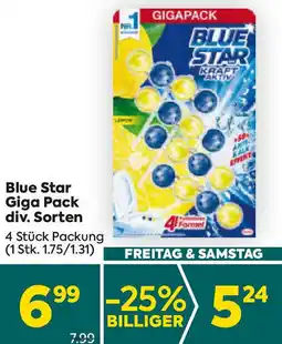 Billa Blue Star Giga Pack Angebot