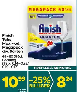 Billa Finish Tabs Angebot