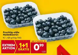 Billa Fruchtig-süße Heidelbeeren Angebot