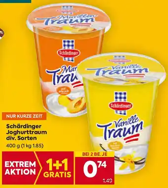 Billa Schärdinger Joghurttraum Angebot