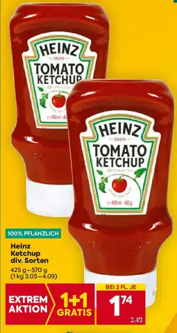 Billa Heinz Ketchup Angebot