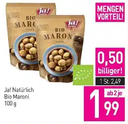 Sutterlüty Ja! natürlich bio maroni Angebot