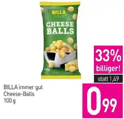 Sutterlüty Billa immer gut cheese-balls Angebot