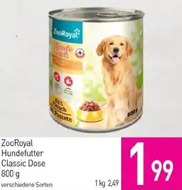 Sutterlüty Zooroyal hundefutter classic dose Angebot