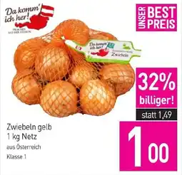 Sutterlüty Zwiebeln gelb Angebot