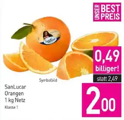 Sutterlüty SanLucar Orangen Angebot