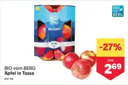 MPreis Bio vom berg apfel in tasse Angebot