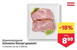 MPreis Alpenmetzgerei schweine schopf geselcht Angebot