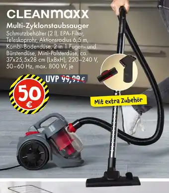 TEDi Cleanmaxx multi-zyklonstaubsauger Angebot