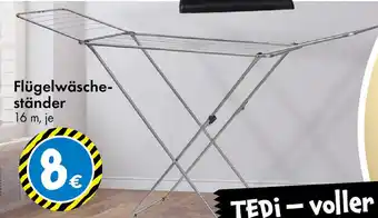 TEDi Flügelwäsche- ständer Angebot