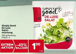 Billa De luxe salat Angebot