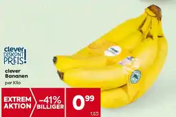 Billa Clever bananen Angebot