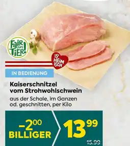Billa Kaiserschnitzel vom strohwohlschwein Angebot