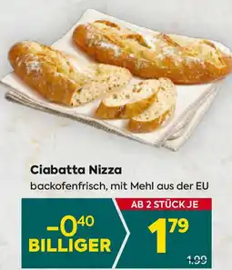 Billa Ciabatta nizza Angebot