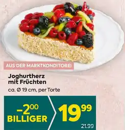 Billa Joghurtherz mit früchten Angebot