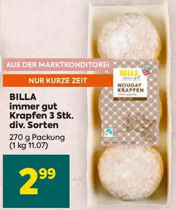 Billa Billa immer gut krapfen Angebot