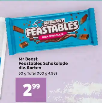 Billa Mr beast feastables schokolade Angebot