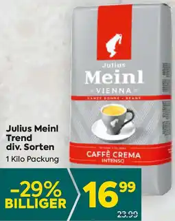 Billa Julius meinl trend Angebot