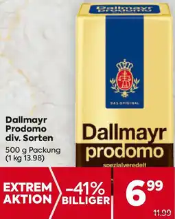 Billa Dallmayr prodomo Angebot