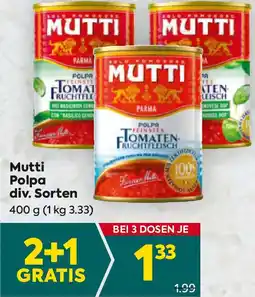 Billa Mutti polpa Angebot