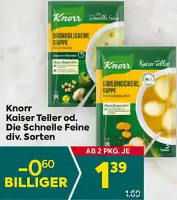 Billa Knorr kaiser teller Angebot