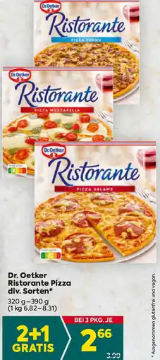 Billa Dr. oetker ristorante pizza Angebot