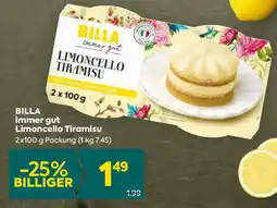 Billa Immer & gut limoncello tiramisu Angebot