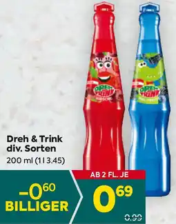 Billa Dreh & trink Angebot