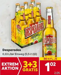 Billa Desperados Angebot