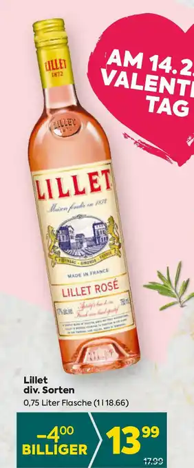 Billa Lillet Angebot