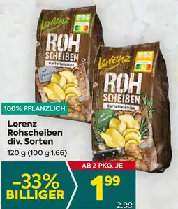 Billa Lorenz Rohscheiben Angebot